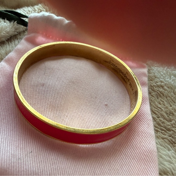 Kate Spade New York Pink Bangle Bracelet - Picture 3 of 4